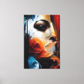 Bloem van Introspectie Canvas Afdruk (Voorkant)