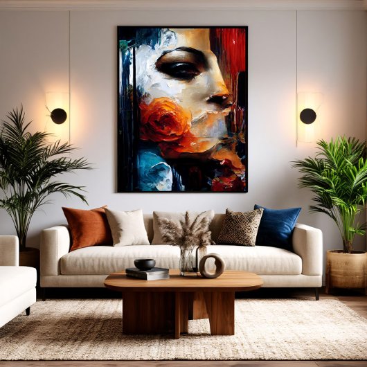 Bloem van Introspectie Poster