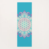 Bloem Van Leven - Indiase Mandala 2 Yogamat (Achterkant)
