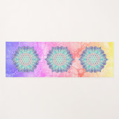 Bloem Van Leven - Indiase Mandala 2 Yogamat (Voorkant (horizontaal))