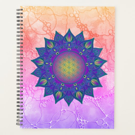 Bloem Van Leven - Indiase Mandala 3 Planner (Voorkant)