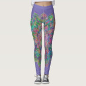 Bloem Van Leven - Indiase Mandala 7c Leggings (Voorkant)