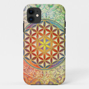 Bloem van leven - Ornament I iPhone 11 Hoesje