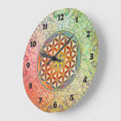 Bloem van leven - Ornament I Grote Klok (Hoek)