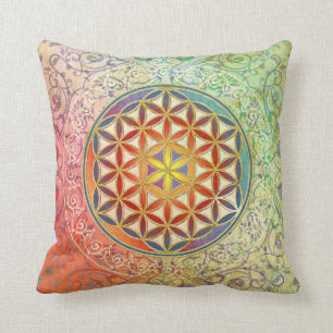 Bloem van leven - Ornament I Kussen