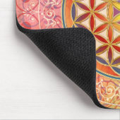 Bloem van leven - Ornament I Muismat (Hoek)