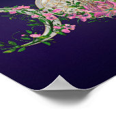 Bloem van leven Triple Moon Lotus Poster (Hoek)