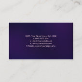 Bloem van leven Triple Moon Lotus Visitekaartje (Achterkant)