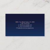 Bloem van leven Triple Moon Lotus Visitekaartje (Achterkant)