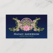 Bloem van leven Triple Moon Lotus Visitekaartje (Voorkant)