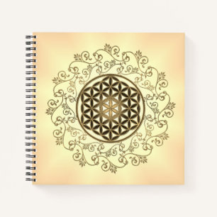 Bloem Van Leven - Vintage Ornamenten Mandala 2 Notitieboek