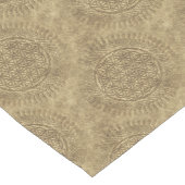 Bloem van levende dieren - zon - naadloos patroon  korte tafelloper (Hoek)