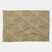 Bloem van levende dieren - zon - naadloos patroon  theedoek (Horizontaal)