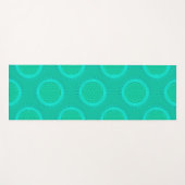 Bloem van levende dieren - zon - naadloos patroon  yogamat (Voorkant (horizontaal))