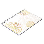 Bloem van levensgoud notitieboek (Linkerzijde)