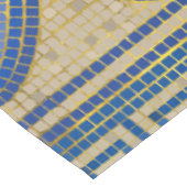 Bloem van levensmozaïektegel N1 Tafelkleed (Gekanteld)