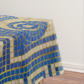 Bloem van levensmozaïektegel N1 Tafelkleed (Voorbeeld)