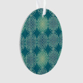 Bloem van levensverzekering - stempelpatroon - cya ornament (voorkant)