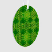 Bloem van levensverzekering - stempelpatroon - gro ornament (voorkant)