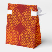 Bloem van levensverzekering - stempelpatroon - ora bedankdoosjes (Achterkant)