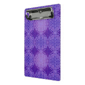 Bloem van levensverzekering - stempelpatroon - paa mini klembord (Angled2)