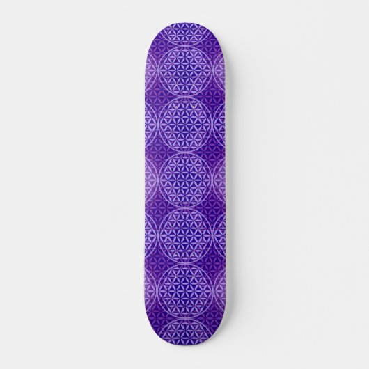 Bloem van levensverzekering - stempelpatroon - paa skateboard (Voorkant)