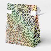 Bloem van levensverzekering - stempelrooster 1 bedankdoosjes (Achterkant)