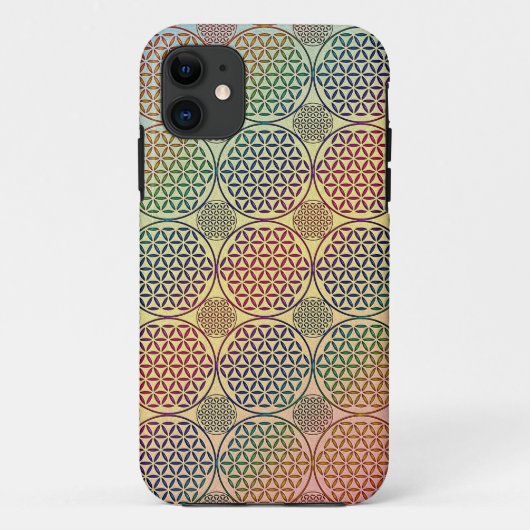 Bloem van levensverzekering - stempelrooster 1 Case-Mate iPhone case (Achterkant)