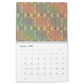 Bloem van levensverzekering - stempelrooster 1 kalender (Jan 2027)