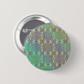 Bloem van levensverzekering - stempelrooster 2 ronde button 5,7 cm (Voorkant /achterkant)