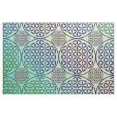 Bloem van levensverzekering - stempelrooster 2 stof (Fat Quarter)