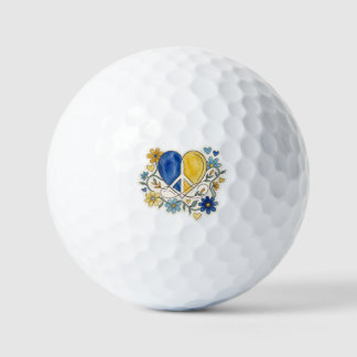 Bloem van Liefde en Vrede Golfballen