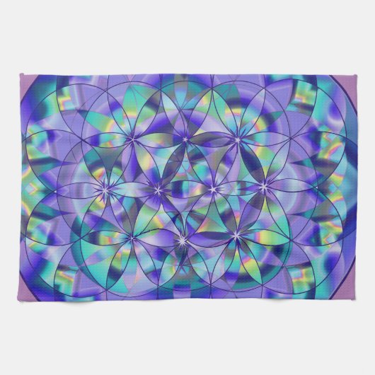 Bloem van Life Kitchen Towel Theedoek (Horizontaal)