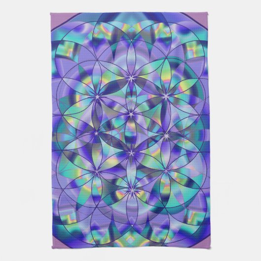 Bloem van Life Kitchen Towel Theedoek (Verticaal)