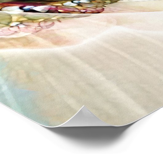 Bloem van Life Mandala 19 Poster (Hoek)