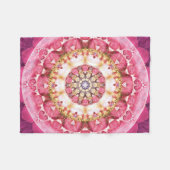 Bloem van LIfe Mandala 5 Fleece Blanket (Voorkant (Horizontaal))