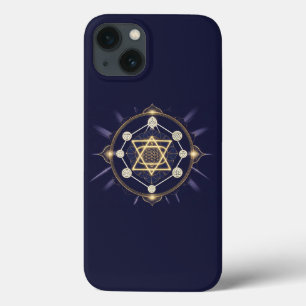 Bloem van Oneindigheid — Hemelse Heilige Geometrie Case-Mate iPhone Case