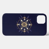 Bloem van Oneindigheid — Hemelse Heilige Geometrie Case-Mate iPhone Case (Achterkant (horizontaal))