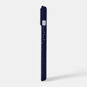 Bloem van Oneindigheid — Hemelse Heilige Geometrie iPhone 15 Case (Linkerkant)