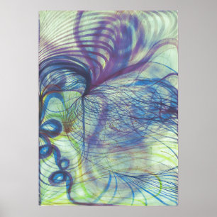Bloem van Samuel Warrand door Georgiana Houghton P Poster