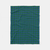 Bloem van Schotland Nationaal Tartan Fleece Deken (Voorkant)