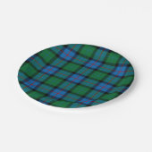 Bloem van Schotland Nationaal Tartan Papieren Bordje (Gekanteld)