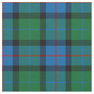 Bloem van Schotland Tartan Print Stof