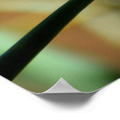 Bloem van spinwort poster (Hoek)