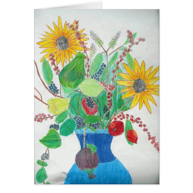 Bloem Vase door Lauren (Voorkant)