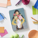 Bloem Vase Girl iPad Pro Cover<br><div class="desc">Bloem Vase Meisje II van Grace Popp. | 141028 GG</div>