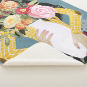 Bloem Vase Girl Sherpa Deken (3/4)