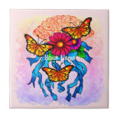 Bloem Ventilator Tegeltje (Voorkant)