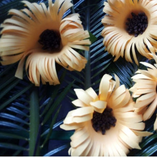 bloem verf deken