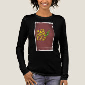 bloem verf shirt (Voorkant)